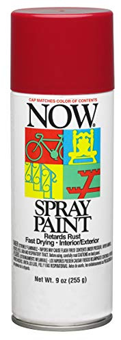 NOW Wagon Red Enamel Spray Paint, 9 oz