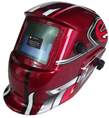 Mauk Automatik Schweißhelm Serie Exclusive Modell, rot, 1759