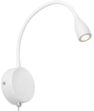 Faro Barcelona 41019 - LOKE Lampe applique lecteur blanc