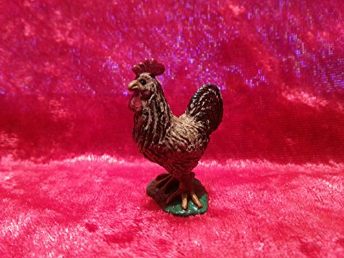 Accesorios para casa de muñecas, accesorios de belén, gallo para figuras de 12 cm