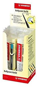 Stabilo Kugelschreiber-Nachfüller, Medium, 0,5 mm, violette Tinte