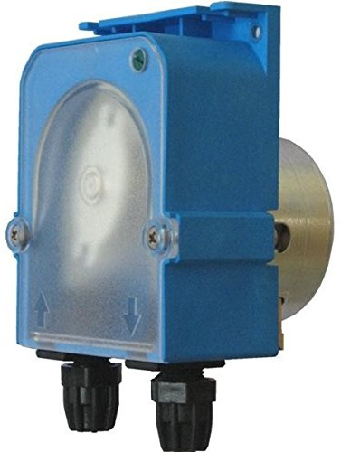 Bomba dosificadora peristáltica con caudal fijo para dosificación abrillantadora modelo MP3-0,5 l/h 230 Vac, tubo membrana silicona