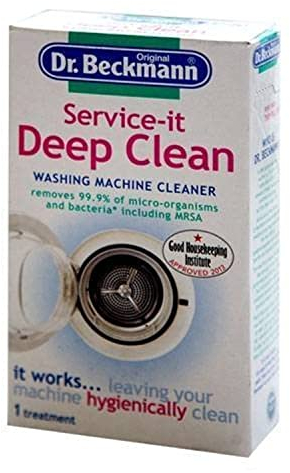 2 x 2X Dr Beckmann Service-It Deep Clean Washing Machine Cleaner 250g