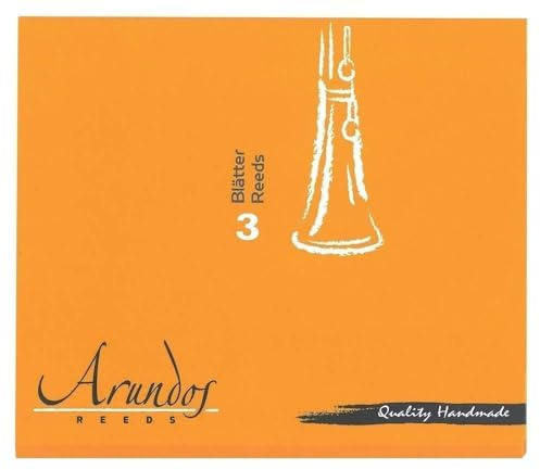 Arundos Blatt BB-Klarinette Manon, 3er Packung, franz. Schnitt, Size 2
