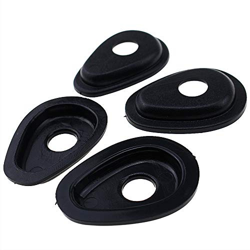 Hsthe Sea Motorrad Blinkerplatten Montageplatten vorne oder hinten passend für Yamaha MT-07 FZ07 MT-09 MT10 FZ8