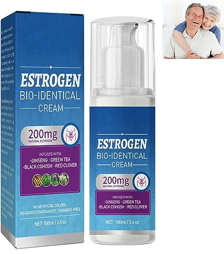 KOAHDE Weibliche Wechseljahre Creme,Linderung Wechseljahre Creme,Reduzieren Wechseljahre Creme,Entspannen Wechseljahre Creme,Bioidentische Creme Frauen,Wechseljahre Mittleren Alter Creme,100ML