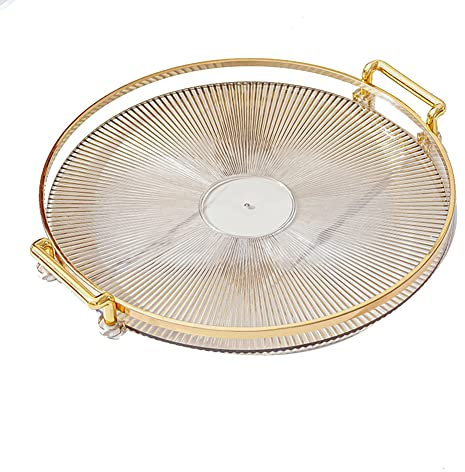 CENMEN Bandejas de Almacenamiento de Frutas Bandeja de Almacenamiento para Joyas Contenedores Bandeja Cosmético para Perfumes Objetos para el Hogar Organizador para el Hogar