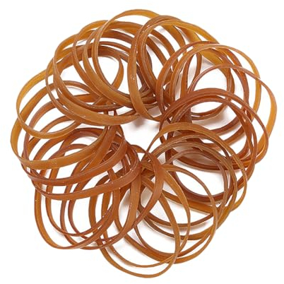 200 g 53 mm kleine Gummibänder, elastische Paketbänder, Aktenordner, Gummibänder, Bürobedarf