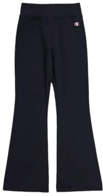 Champion Pantaloni Jazz da Bambina, 404770 (IT, età, 11 Anni, 12 Anni, Regular, Nero)
