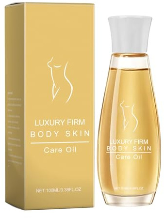 SzL215 Huile de soin contre les vergetures pour enlever les vergetures et les produits de grossesse Hydrate ferme et cellulite Jaune 100 ml