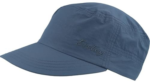 Eisley Unisex Yukon Cap mit UPF50+ / atmungsaktiv & schnell trocknend/Klettverschluss, Dark Denim, One Size