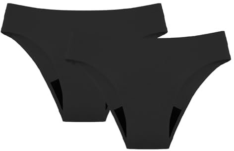 PeriodenunterschwäSche MäDchen Periode Bikinihose Damen Menstruation Unterhose Auslaufsichere Badeshorts Periode Bikini Bottoms Inkontinenz HöSchen Mittlere Taille Bikini Unterteil