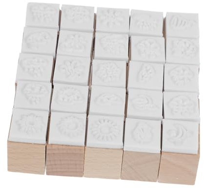Uonlytech Wochenstempel Set Für Journaling Holzwochenstempel Als Scrapbook-zubehör Für Erwachsene Vintage-stempel Mit Wetterthemen Holzstempel-set Für Bastelarbeiten