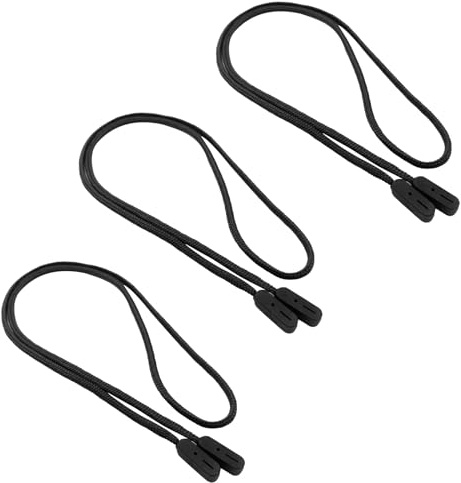 FJDRSIG 3 Pcs Glasses Lanyard for Kids Adult, Universal Secure Glasses Cord, Convenient Adjustable Glass Strap, Anti-Slip Eyeglass Straps Chains, Sunglasses Strap, for Eyewear Walking Running Hiking