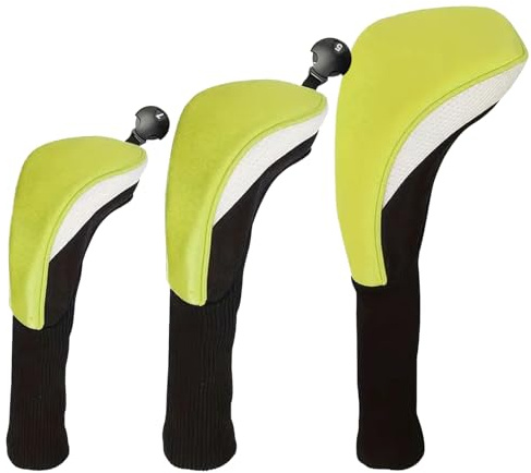Set di coperture per mazze da golf, in rete, per mazze da golf, per uomini e donne, per appassionati di sport