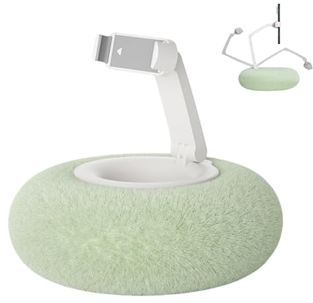 Soporte De Almohada Ajustable Para Tableta: Soporte Suave Y Estable Para El Regazo Del Sofá, Almohada De Lectura Ergonómica Con Sopporte Para Dispositivo, Bandeja Portátil Para Refrigerios Inclinac