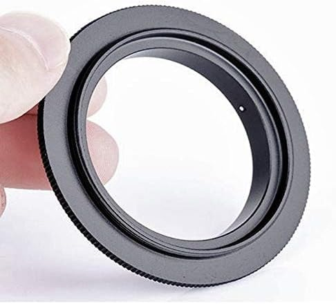 Anillo de inversión macro de 62 mm, adaptador para lente inversa compatible con Nikon D850, D800, D7580, D810, D6, D5, D4, D5500, D5200, D5300, D750 | Metal