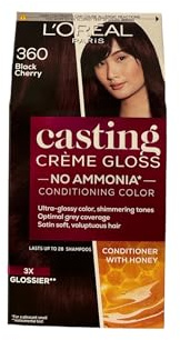 L'Oreal Paris - Crema colorante per capelli Casting Crème Gloss 360 nero ciliegia