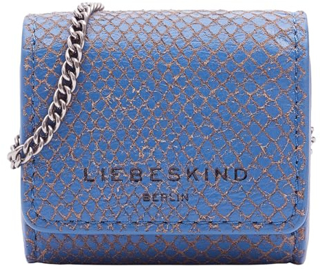 LIEBESKIND Berlin CHELSEA Snake Neck Accessory, retro denim, Onesize (HxBxT 5.5cm x6.5cm x2.2cm)