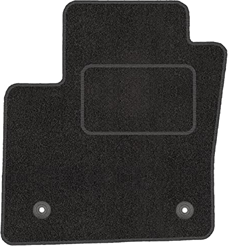 Fahrer Fußmatte Velours Fahrerseite Fahrermatte für Toyota C-HR (ab 2016) - 1-teilig - Passgenau