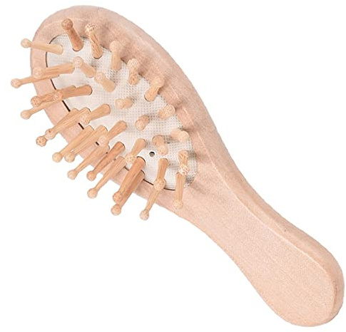 ZHome Spazzola per capelli in legno/spazzola per capelli in bambù per donne, uomini e bambini