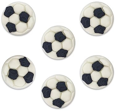 Anniversary House Football Edible Cake Decorations, Football Cake Topper, football cake decorations, Football birthday decorations, Hand Packed Football Cupcake Toppers, SF622