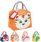 CIYIN Bolsa Nevera Pequeña, 5L Nevera Niños, Bolsa Termica Porta Alimentos Infantil, Bolsa Almuerzo Niño, Bolsa Isotermica Infantil, Lonchera Termica Infantil, Nevera Comida Bebe (Tigre)