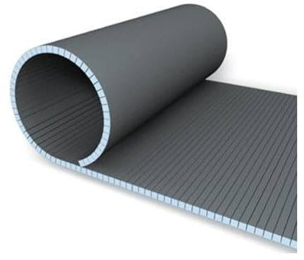 WEDI Panneaux de Construction Construct, Formes Rondes longitudinal 250 x 60 x 5 cm