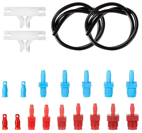 PEUTIER Master Cylinder Brake Bleeder Kit Replacement for 13911 | Universal Brake Bleeding Tool, Complete Master Cylinder Replacement Accessories