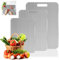 Tapis Design Titanium Cutting Board, Durability Titanium Chopping Board for Kitchens, Stainless Steel Chopping Board Food Grade, Easy Clean and Dishwasher Safe, 34x23 cm