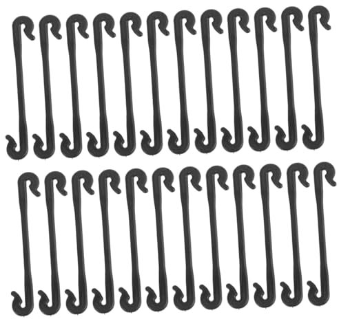MUCKLILY 100pcs Plant Fixing Clips Garden Plant Clips for Grapevine Support Clamp Plastic Clamp