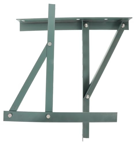jojofuny 1set Wall-mounted Air Conditioner Bracket Sturdy Steel Support for Models Optimizes Space Easy Installation Construction
