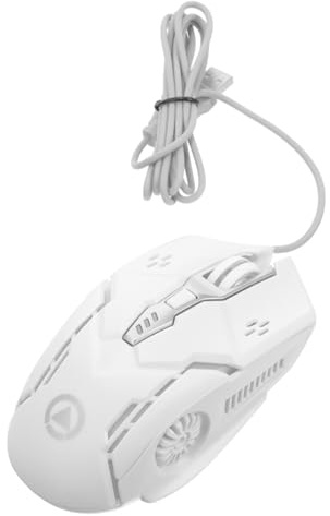 DOITOOL Mouse Da Gioco Ergonomico Silenzioso Con Cavo Leggero A 6 Pulsanti Per Computer Portatile