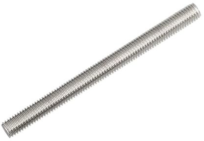 Varilla completamente roscada, 2 piezas M2 M2.5 M3 M4 M5 M6 M8 M10 M12 M14 M16M18M20 Tornillo de acero inoxidable Perno sin cabeza Rosca completa Barra de varilla Espárrago(M8x400)