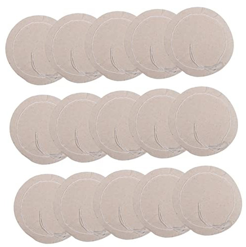 Mipcase Filtros De Repuesto Para Cafetera De Sifón 20 Piezas De Algodón Beige Filtro De Café Reutilizable Práctico Para Uso Doméstico y Cafetería