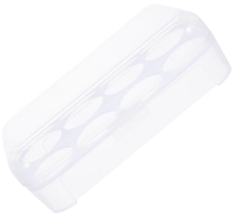 DOITOOL Eierbehälter für Kühlschrank Camping-eierbox Eieraufbewahrung Platzsparendes Design Eier Eierhalter Eierkiste Eierbox für Reisen