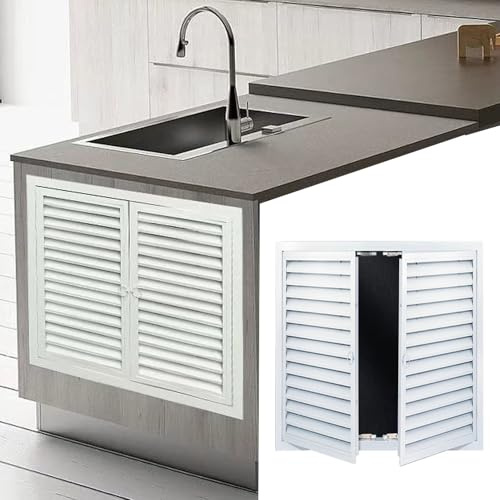 Pannello di accesso a doppia porta, portello di ispezione da parete in alluminio per impianti idraulici da cucina, 900 x 600 e 700 x 1000 mm, per porte di accesso esterne (620 x 650 mm)