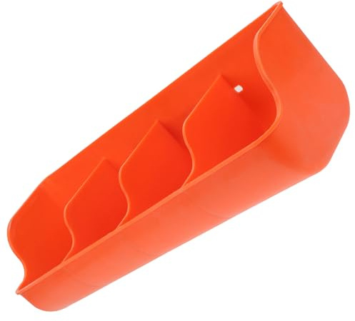 CIYODO Plastic Piglet Feed Dispenser Feeding Trough for Piglets and Livestock Wear-resistant Pig Feeder Suitable for Dry and Wet Food Farm
