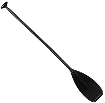 Generisk kolfiberkajapaddel, 2-delad lätt dubbelpaddel, båtkajakpaddel, för barn rodd, turer, sjö, floder, hav, forsränning, camping, resor, simning