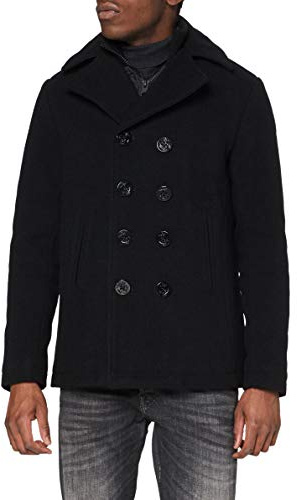 Schott Cyclone2, Giacca Uomo, Nero (Schwarz (Black)), S