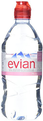 Evian Still Sports Action Natural Mineral Water 75 cl (Pack of 12)