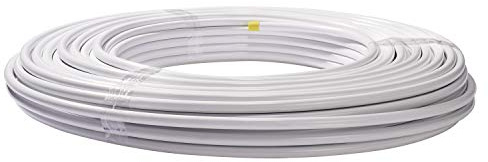 H2O-Flex® Aluverbundrohr, Mehrschichtverbundrohr 16 x 2 mm, 10m | Verbundrohr, DVGW- und SKZ-zertifiziert, Polyethylen, 10 bar, Diffusionsdicht und korrosionsfrei, für Trinkwasser und Heizung