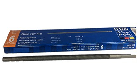 6er Pack Pferd Kettensägefeile Rundfeile 3,5 mm