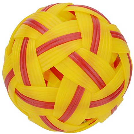 Juggle Pro Sepak Takraw Ball, Kick-Volleyball, SPEKTAKULÄRER Sport aus Südostasien. Ball Durchmesser 15 cm
