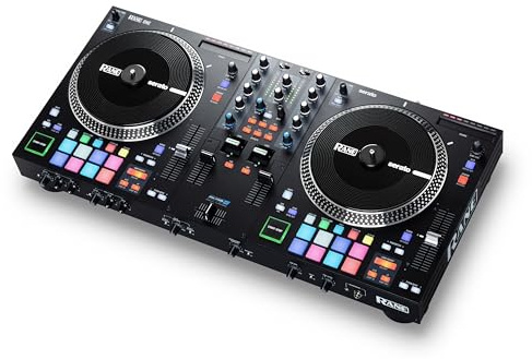 RANE ONE - Complete DJ Set and DJ Controller for Serato DJ with Integrated DJ Mixer, Motorized Platters and Serato DJ Pro Included