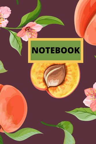 netbook: cute peach notebook - 120 page dot grid