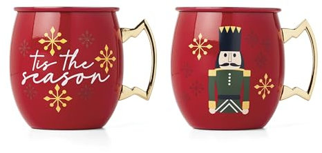 Cambridge 896215 Lot de 2 tasses Casse-noisette Moscow Mule 596 cl