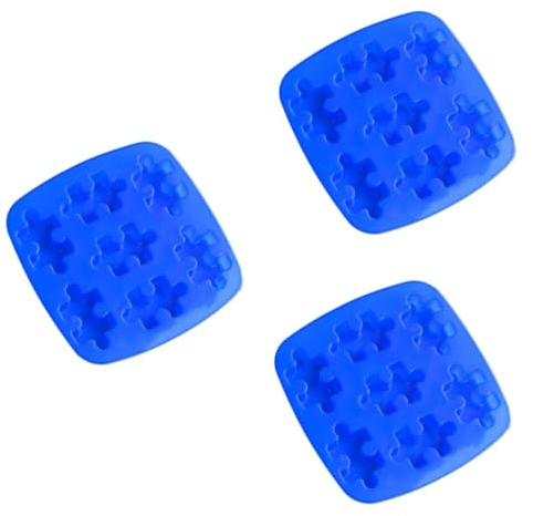 TOPBATHY 3 Pz per caramelle formine per dolci natalizi formine in silicone per dolci per cioccolato in silicone forma di cioccolato reticolo caramelle al cioccolato