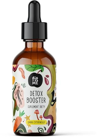 FIT ME Detox Booster Tropfen – Entgiftung mit Artischocke, Chinesischem Magnolienbaum, Petersilienextrakt und Chlorella – Unterstützt Verdauung, Gewichtsreduktion & Gesunde Haut