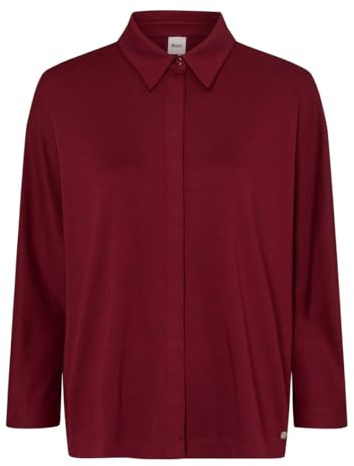 BRAX Damstil. Celia M Solid vävd jerseytröja, 40 mullbär, 20, 40 mullbär, 46